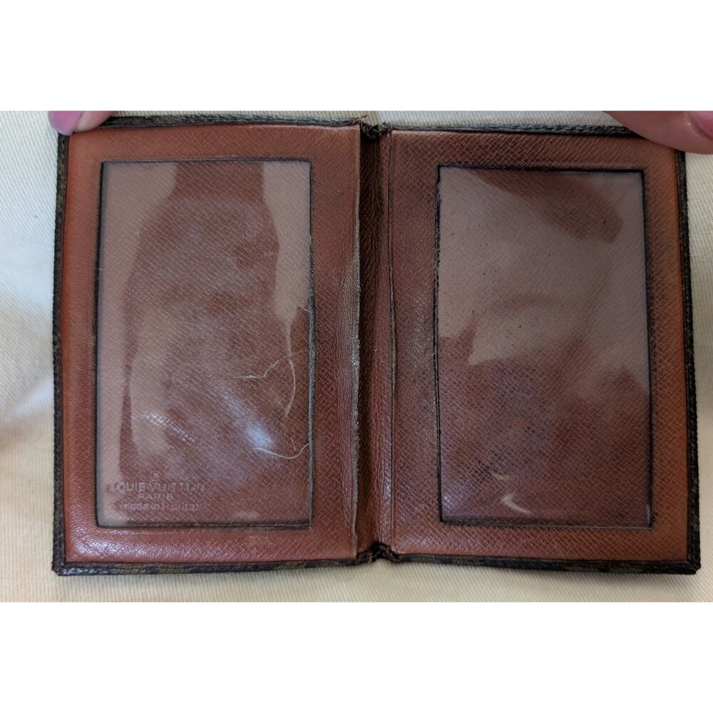 LOUIS VUITTON Monogram Card Holder Vintage 1985 Authentic 851 - Picture 3 of 7